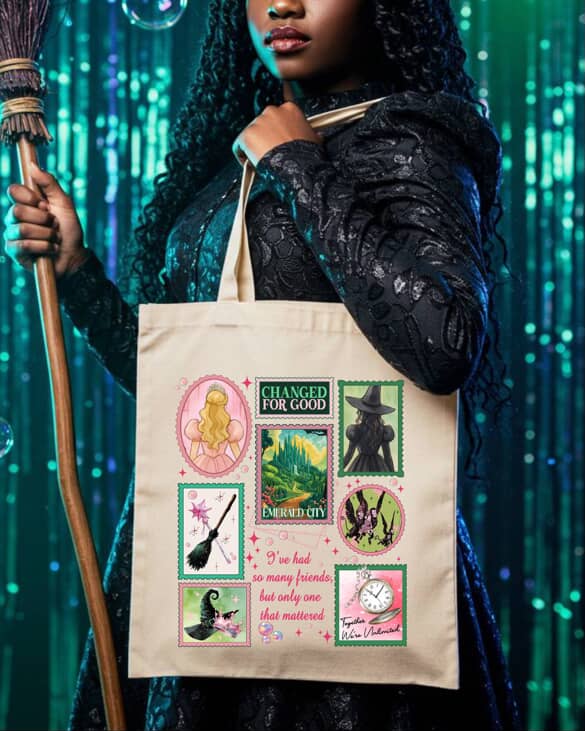 The Wonderfully Wicked Marketplace Tote Bag
