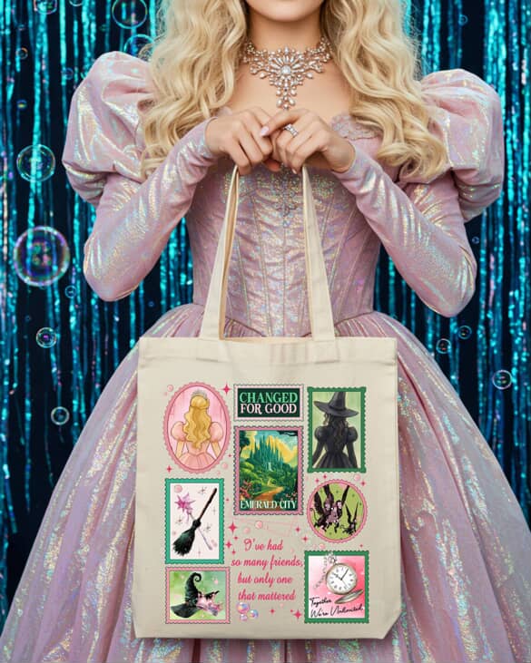 The Wonderfully Wicked Marketplace Tote Bag