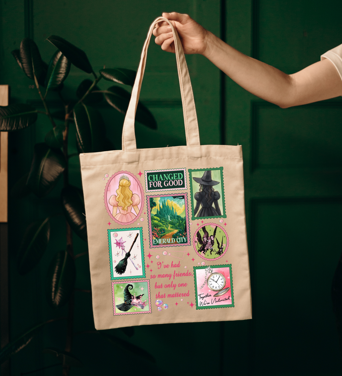 The Wonderfully Wicked Marketplace Tote Bag